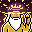 Solar — a one-of-one Ascended wizard, gold-crowned and haloed